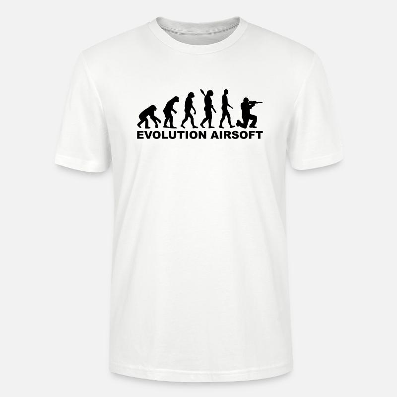 Evolution Airsoft - T-shirt bio CRAFTER Stanley Stella Unisexe - blanc