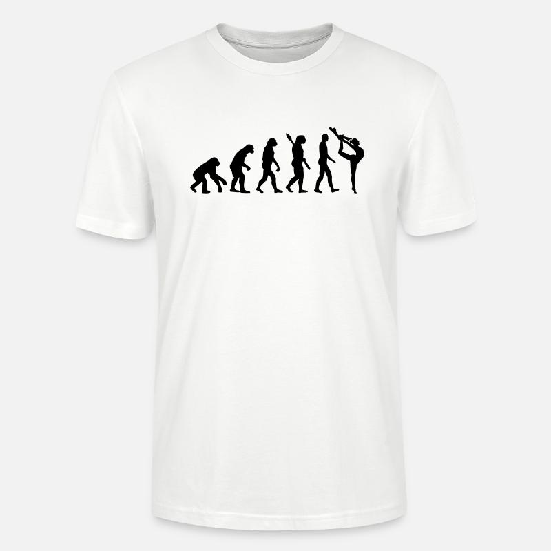 Evolution Gymnastics - Stanley/Stella CRAFTER Unisex Organic T-Shirt - white