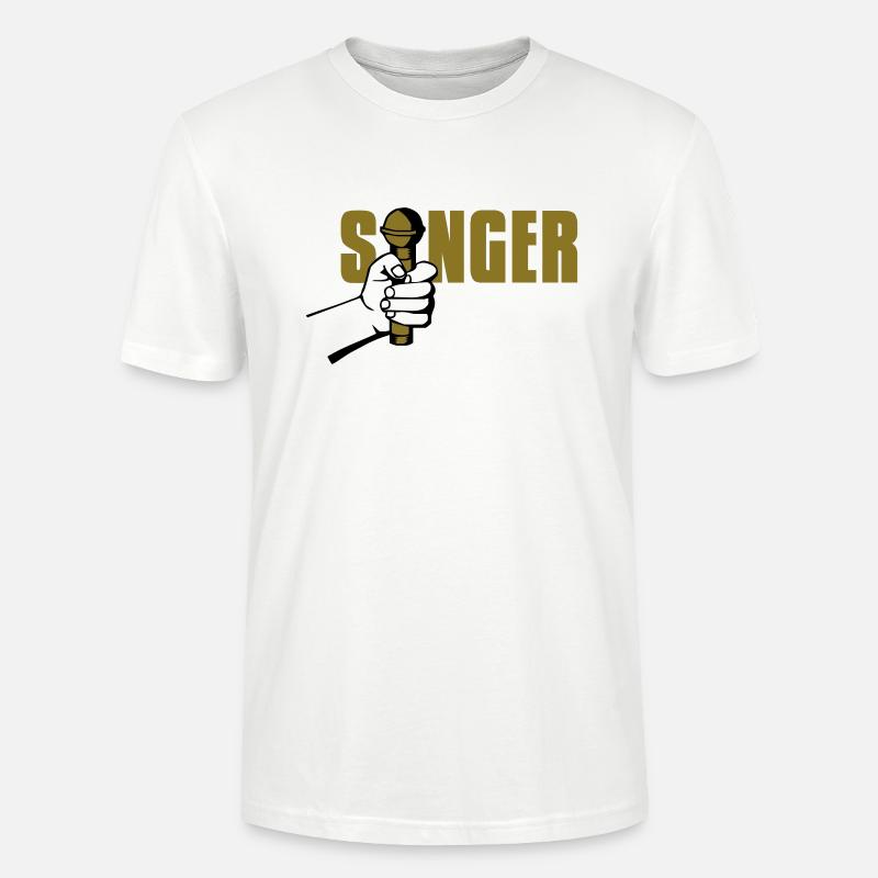 singer - T-shirt bio CRAFTER Stanley Stella Unisexe - blanc