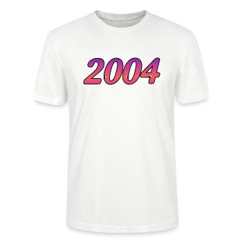2004 - Stanley/Stella CRAFTER Unisex Organic T-Shirt - white - Front - Alina (178cm) & Michal (187cm)
