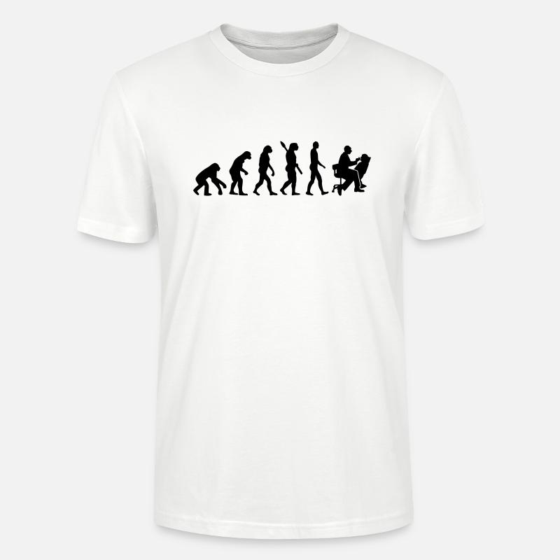 Evolution Dentist - Stanley/Stella CRAFTER Unisex Organic T-Shirt - white