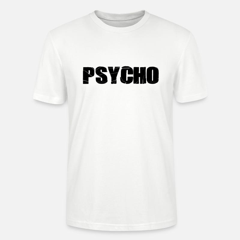 PSYCHO - Stanley/Stella Unisex Bio-T-Shirt CRAFTER - Weiß