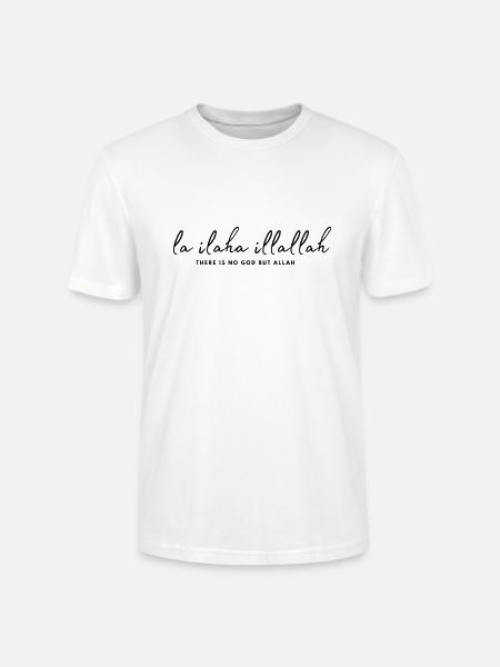 La ilaha illallah Islam - Stanley/Stella CRAFTER Unisex Organic T-Shirt - white