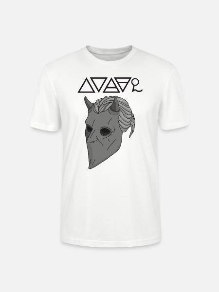 The Paintless Ghoul - Stanley/Stella CRAFTER Unisex Organic T-Shirt - white