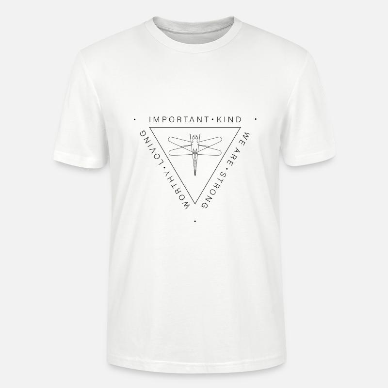 WIR SIND - Stanley/Stella Unisex Bio-T-Shirt CRAFTER - Weiß