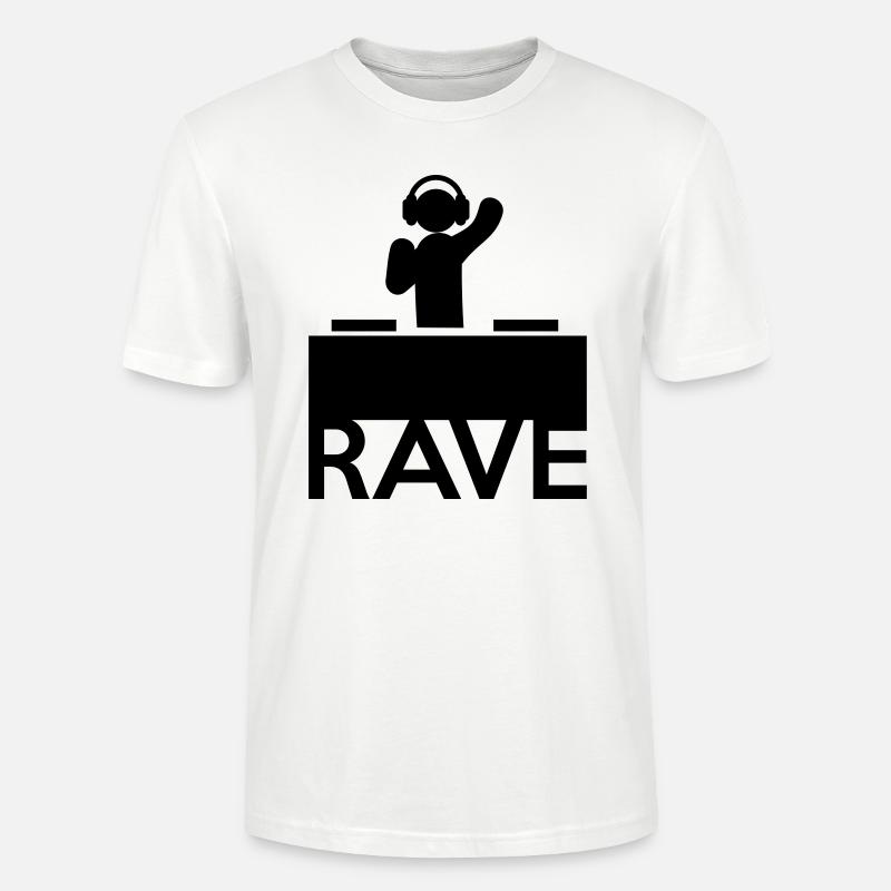 Rave On - Stanley/Stella Unisex Bio-T-Shirt CRAFTER - Weiß