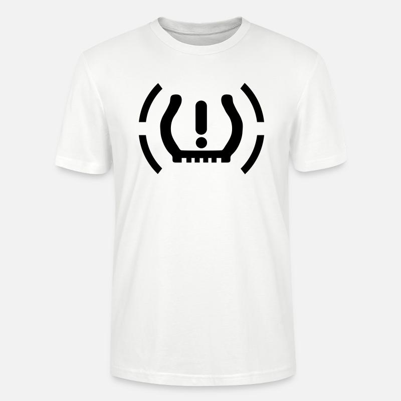 Indicateur_pression_pneus_tpms35 - T-shirt bio CRAFTER Stanley Stella Unisexe - blanc