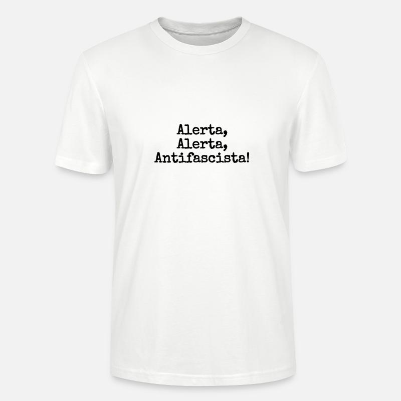 déclaration de climat "Alerta" - T-shirt bio CRAFTER Stanley Stella Unisexe - blanc