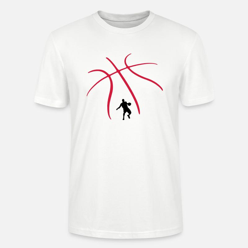 Basketball - Stanley/Stella Unisex Bio-T-Shirt CRAFTER - Weiß
