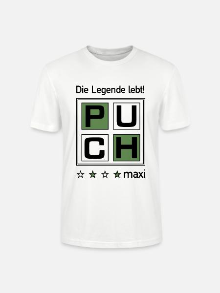 Puch Maxi - Stanley/Stella CRAFTER Unisex Organic T-Shirt - white