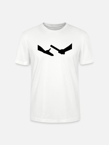 Relay race - Stanley/Stella CRAFTER Unisex Organic T-Shirt - white
