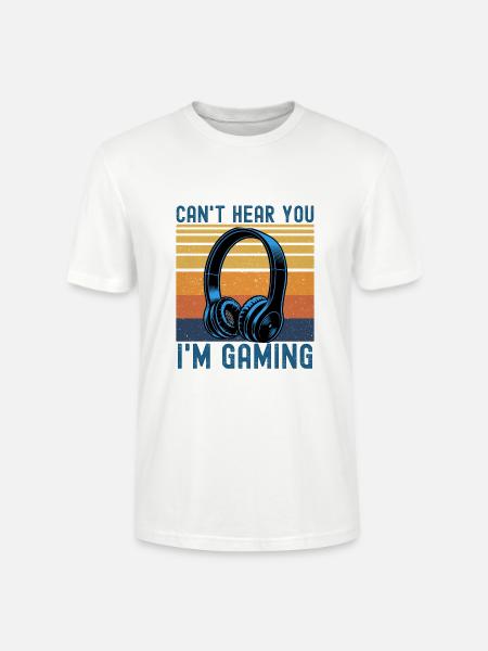Gaming - Stanley/Stella Unisex Bio-T-Shirt CRAFTER - Weiß