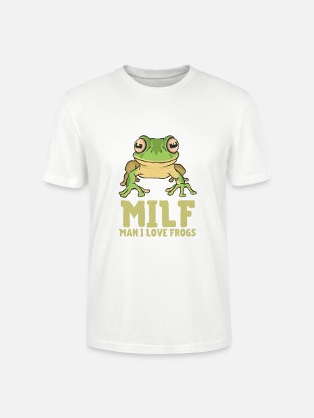 Frog - Stanley/Stella CRAFTER Unisex Organic T-Shirt - white