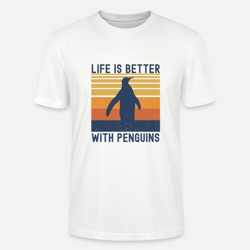 Penguin - Stanley/Stella Unisex Bio-T-Shirt CRAFTER - Weiß