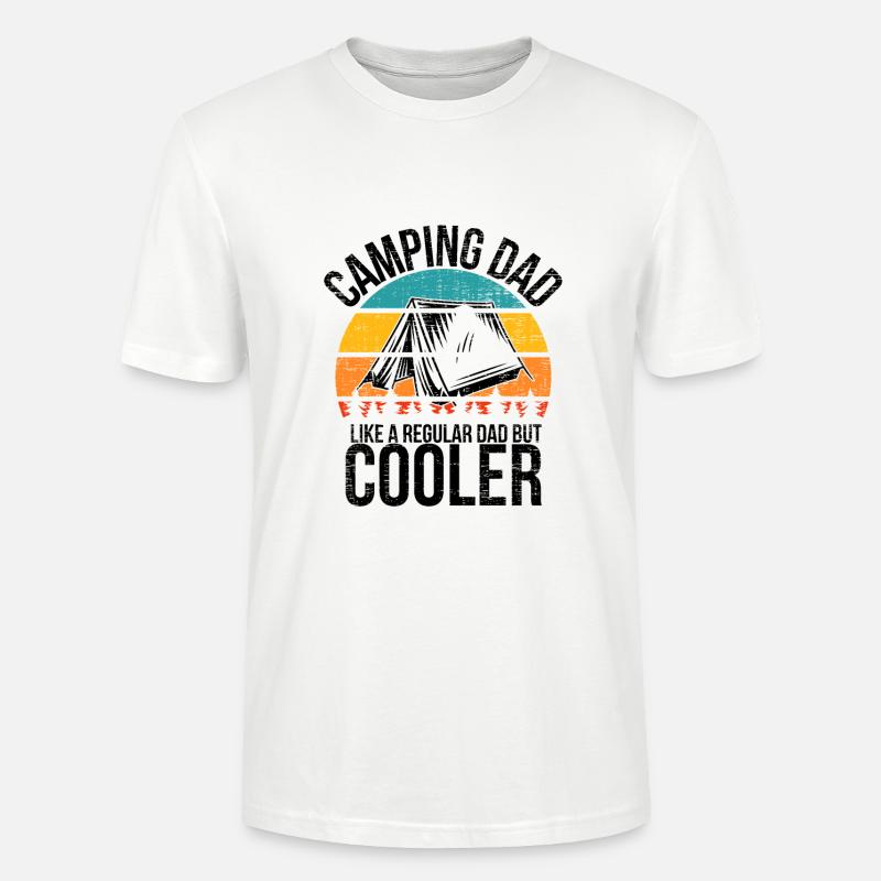 Camping - Stanley/Stella Unisex Bio-T-Shirt CRAFTER - Weiß