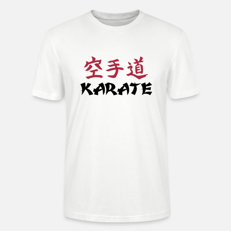 karate_trad - T-shirt bio CRAFTER Stanley Stella Unisexe - blanc