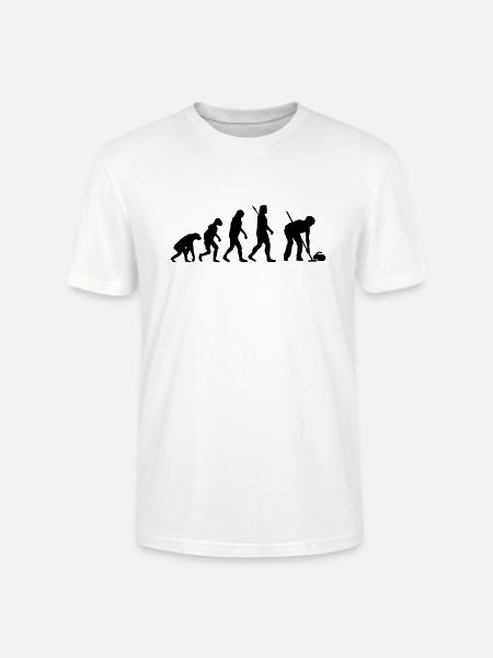 Curling - Stanley/Stella Unisex Bio-T-Shirt CRAFTER - Weiß