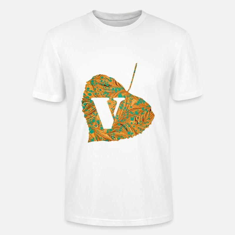 blatt e 95 v - Stanley/Stella Unisex Bio-T-Shirt CRAFTER - Weiß