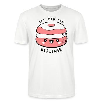 Witzige Sprüche - Stanley/Stella Unisex Bio-T-Shirt CRAFTER - Weiß - Vorne - Alina (178cm) & Michal (187cm)