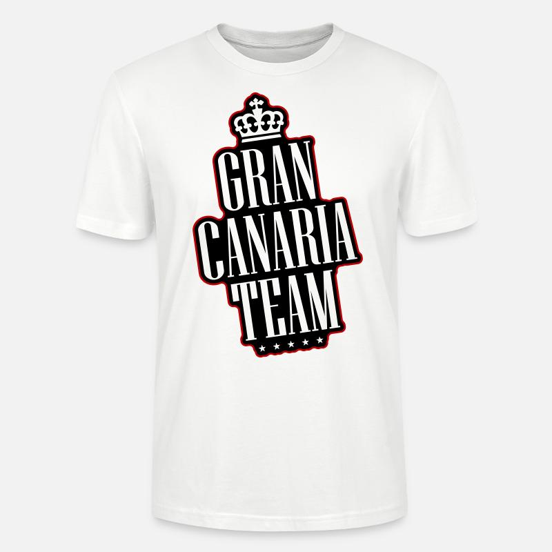 L’équipe de Gran Canaria - T-shirt bio CRAFTER Stanley Stella Unisexe - blanc