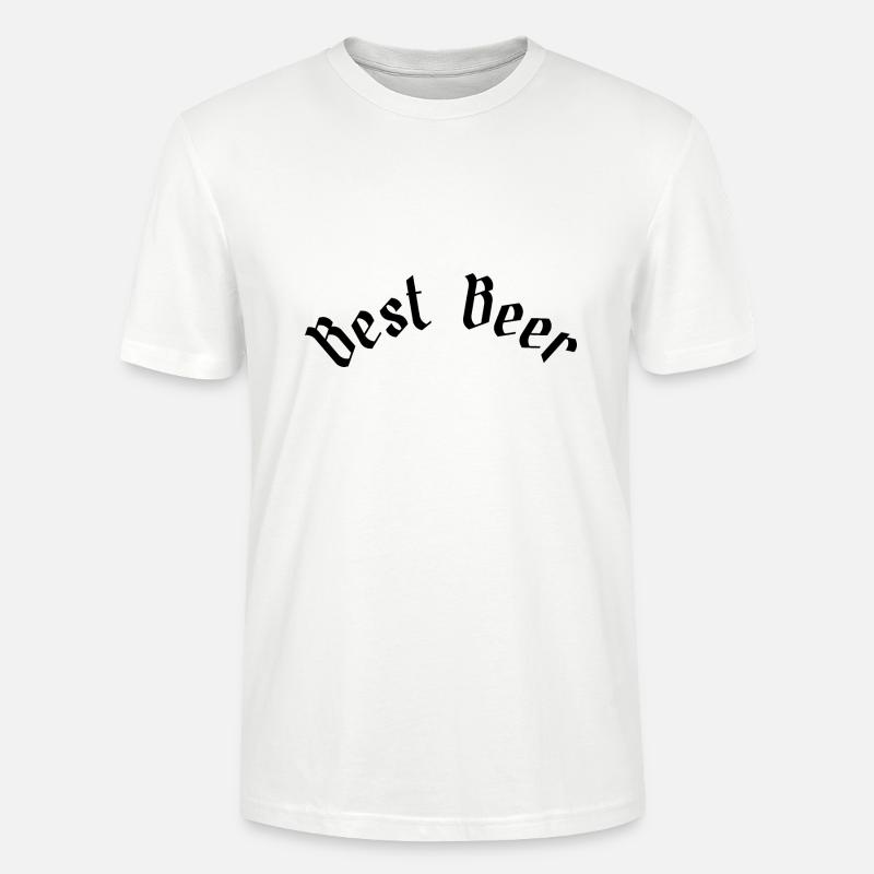 Meilleure bière - T-shirt bio CRAFTER Stanley Stella Unisexe - blanc