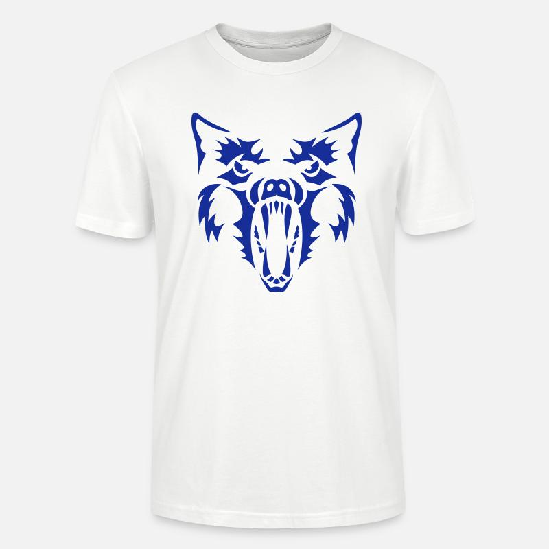 Wolf Werwolf Werwolf 3 - Stanley/Stella Unisex Bio-T-Shirt CRAFTER - Weiß