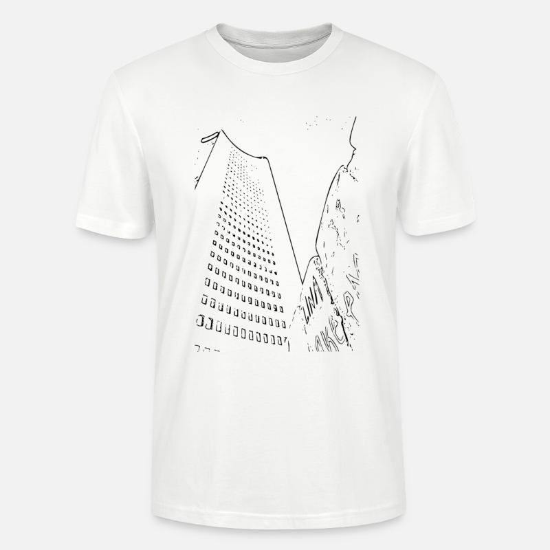 Leipzig - T-shirt bio CRAFTER Stanley Stella Unisexe - blanc
