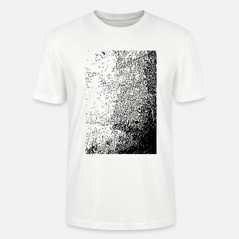 Conception abstraite - T-shirt bio CRAFTER Stanley Stella Unisexe - blanc