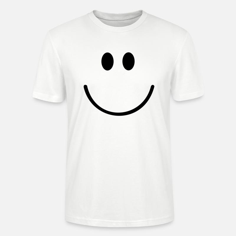 Gesicht - Stanley/Stella Unisex Bio-T-Shirt CRAFTER - Weiß