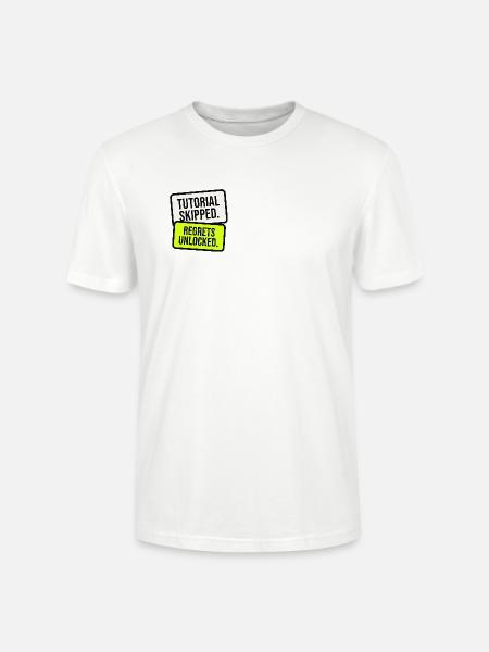 Bedauern freigeschaltet Meme - Stanley/Stella Unisex Bio-T-Shirt CRAFTER - Weiß