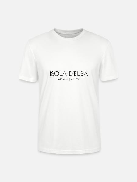 ELBA, Italy, Mediterranean, Tuscany - Stanley/Stella CRAFTER Unisex Organic T-Shirt - white