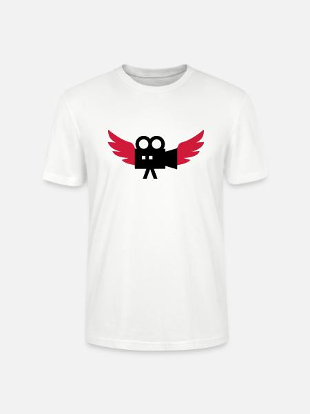 Cameraman / Camera / Kameramann / Kamera - Stanley/Stella CRAFTER Unisex Organic T-Shirt - white
