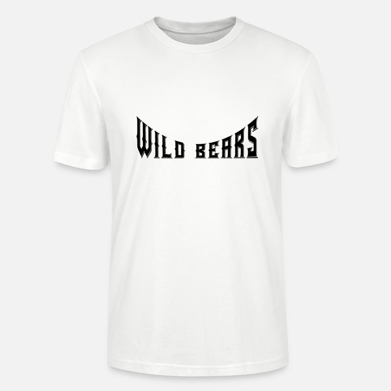 Wild Bears - Stanley/Stella Unisex Bio-T-Shirt CRAFTER - Weiß