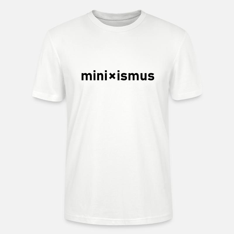 minimal minimal - Stanley/Stella Unisex Bio-T-Shirt CRAFTER - Weiß