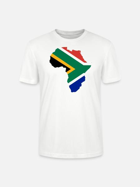 Afrique du Sud - T-shirt bio CRAFTER Stanley Stella Unisexe - blanc