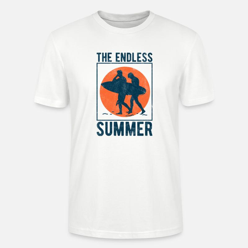 Endless Summer - Stanley/Stella Unisex Bio-T-Shirt CRAFTER - Weiß