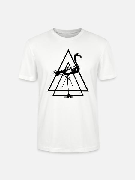 Flamingo. - Stanley/Stella Unisex Bio-T-Shirt CRAFTER - Weiß