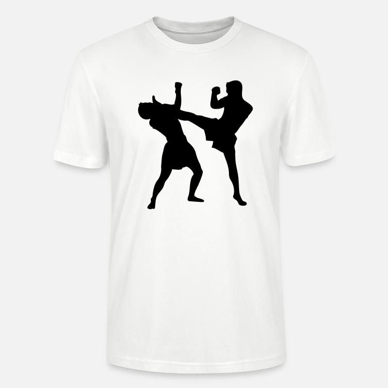 thaiboxing_2 - Stanley/Stella Unisex Bio-T-Shirt CRAFTER - Weiß