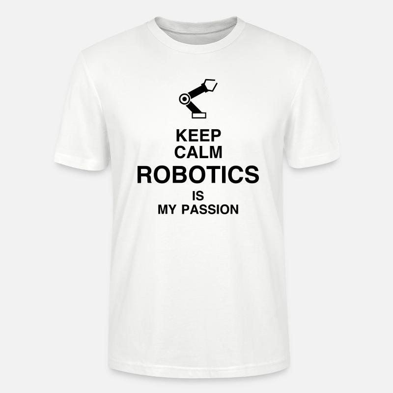 Robotik / Roboter / Robot / Robotics - Stanley/Stella Unisex Bio-T-Shirt CRAFTER - Weiß