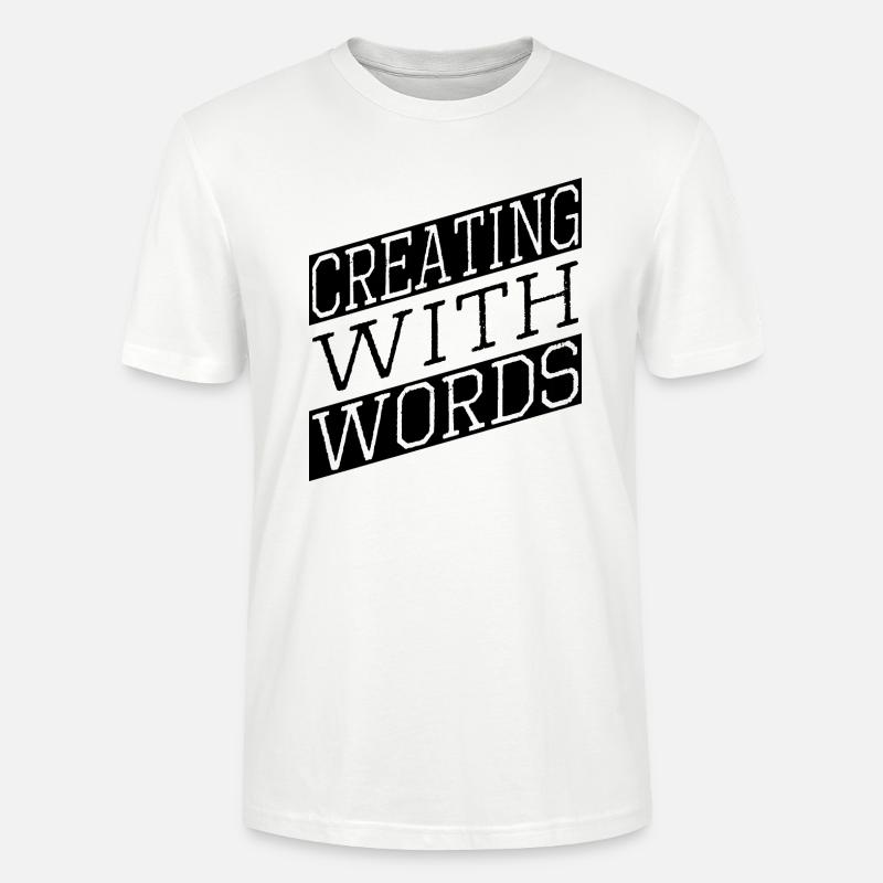 Creativity Boost Creative Thinking - Stanley/Stella CRAFTER Unisex Organic T-Shirt - white
