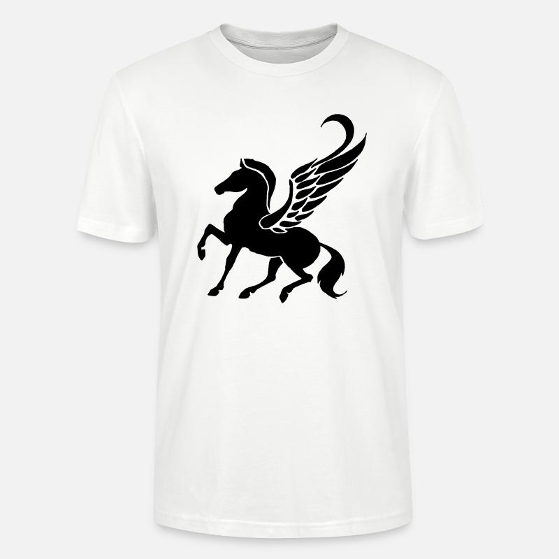 Pegasus - Stanley/Stella Unisex Bio-T-Shirt CRAFTER - Weiß