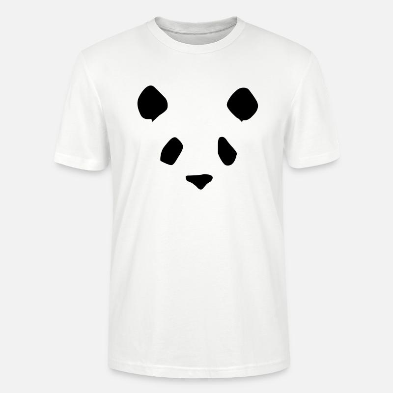 PANDABÄR PANDA - Stanley/Stella Unisex Bio-T-Shirt CRAFTER - Weiß