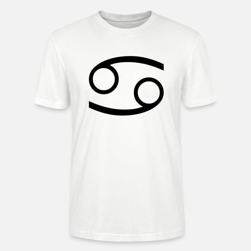 Sternzeichen: Krebs - Stanley/Stella Unisex Bio-T-Shirt CRAFTER - Weiß