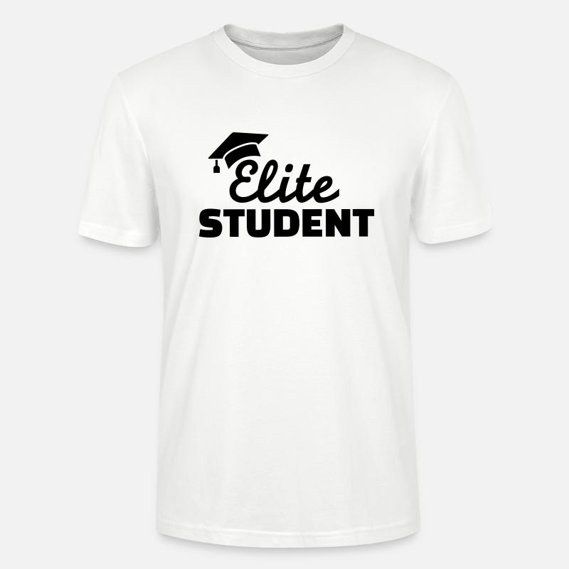 Elite Student - T-shirt bio CRAFTER Stanley Stella Unisexe - blanc
