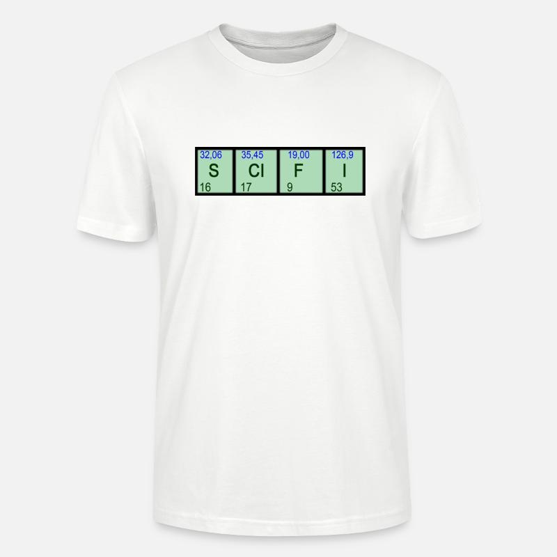 SCIFI Elemente - Stanley/Stella Unisex Bio-T-Shirt CRAFTER - Weiß