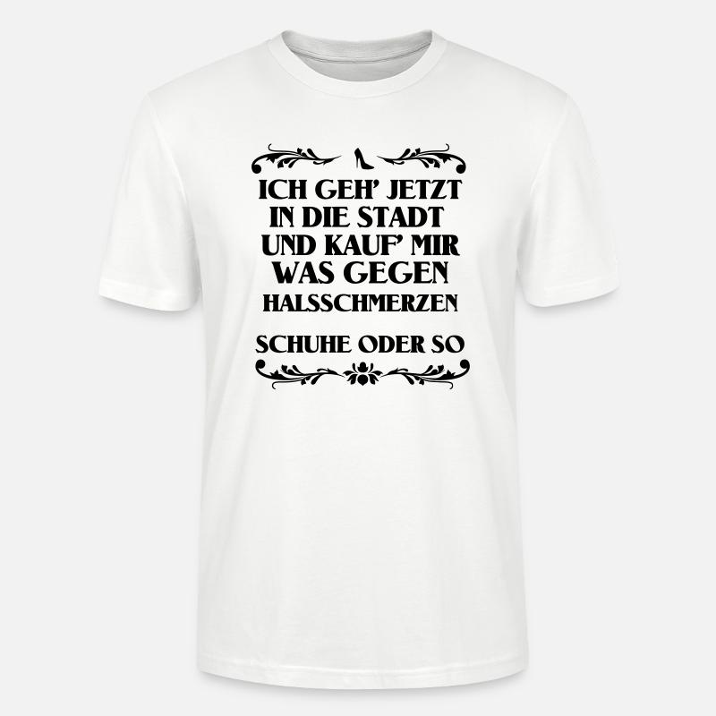 Schuhe oder so - Stanley/Stella Unisex Bio-T-Shirt CRAFTER - Weiß