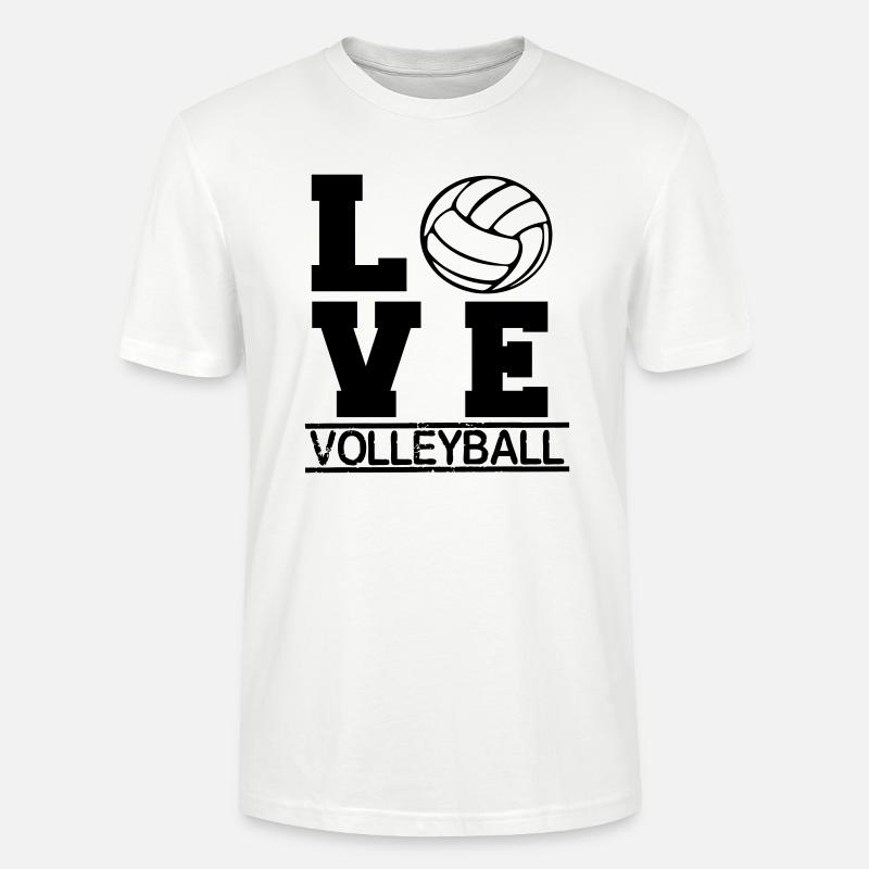 Volleyball - Stanley/Stella Unisex Bio-T-Shirt CRAFTER - Weiß