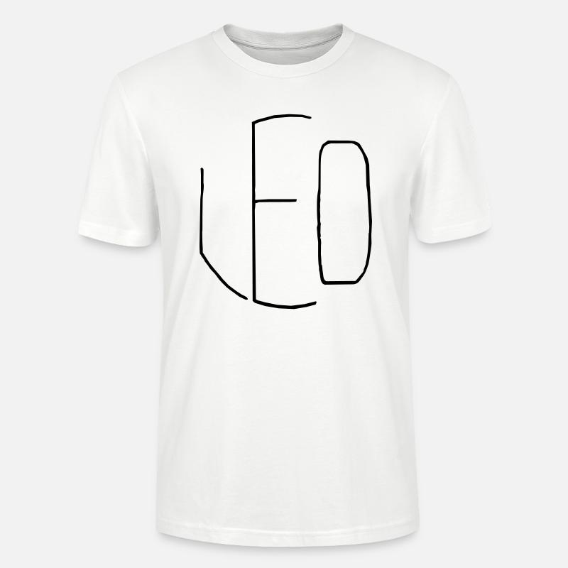 Leo - Stanley/Stella Unisex Bio-T-Shirt CRAFTER - Weiß
