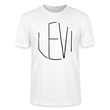 Lévi - T-shirt bio CRAFTER Stanley Stella Unisexe - blanc - Devant - Alina (178cm) & Michal (187cm)