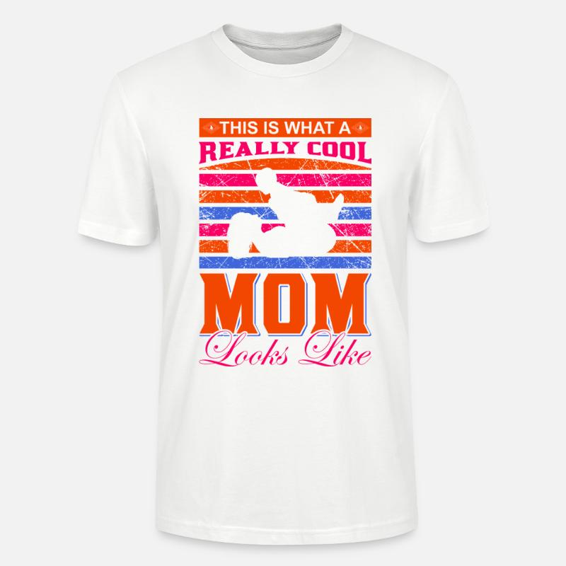 Richtig cooles Mama-Shirt – Geschenkidee - Stanley/Stella Unisex Bio-T-Shirt CRAFTER - Weiß
